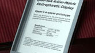 Epson Creates Flexible Electronic Paper